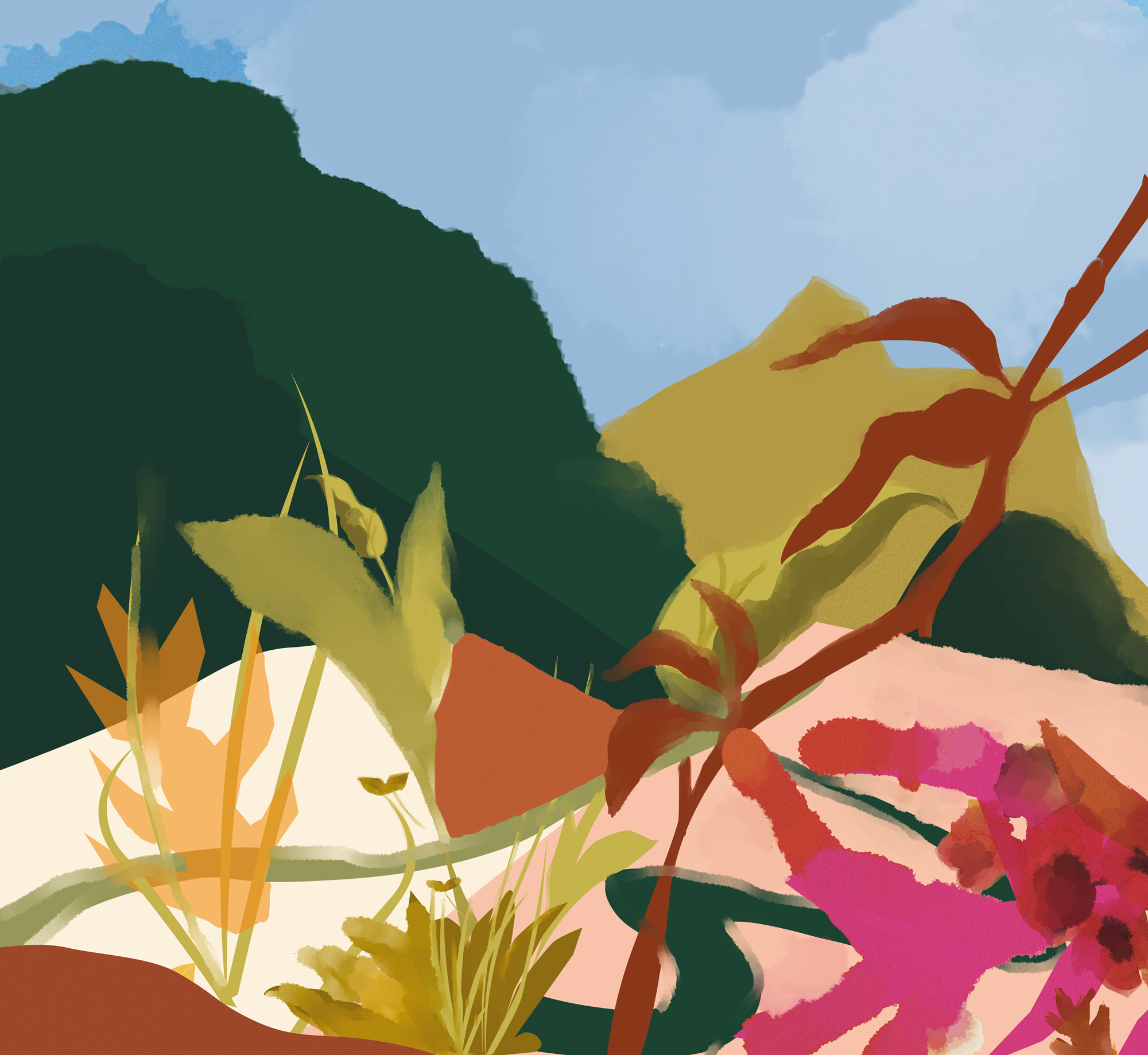 En illustration ur boken Hjältens resa